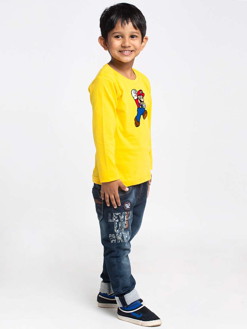 yellow cotton tshirt - 20853845 -  Standard Image - 1