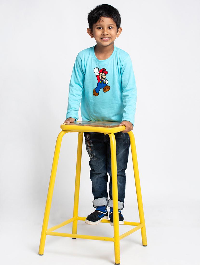 turquoise cotton tshirt - 20853848 -  Standard Image - 1