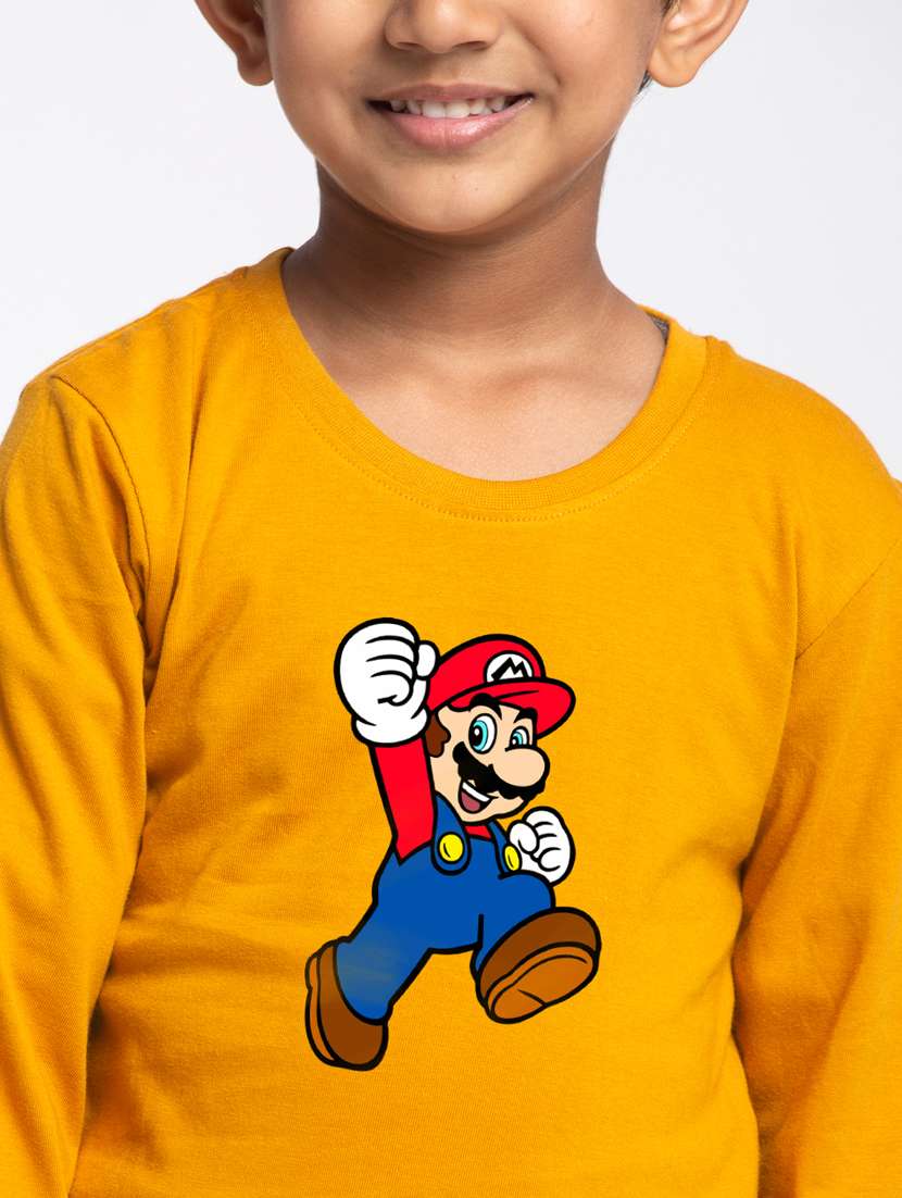 mustard cotton tshirt - 20853849 - Standard Image - 4