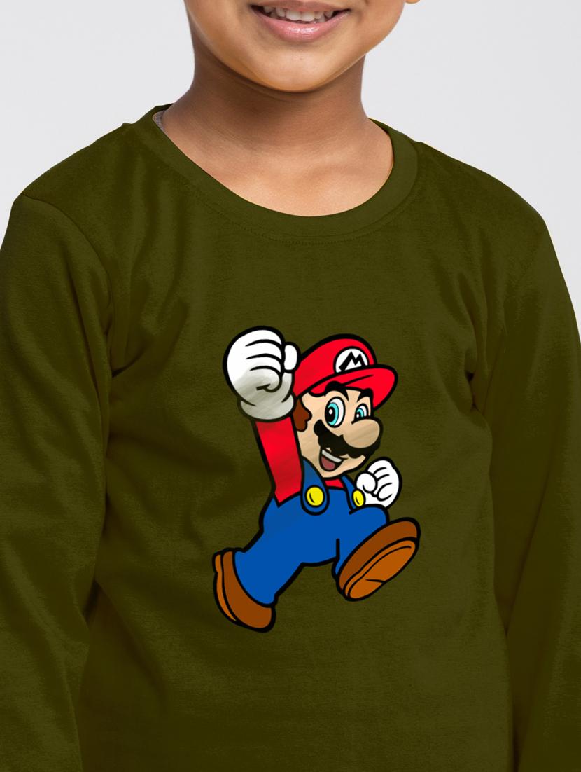 olive cotton tshirt - 20853852 - Standard Image - 4