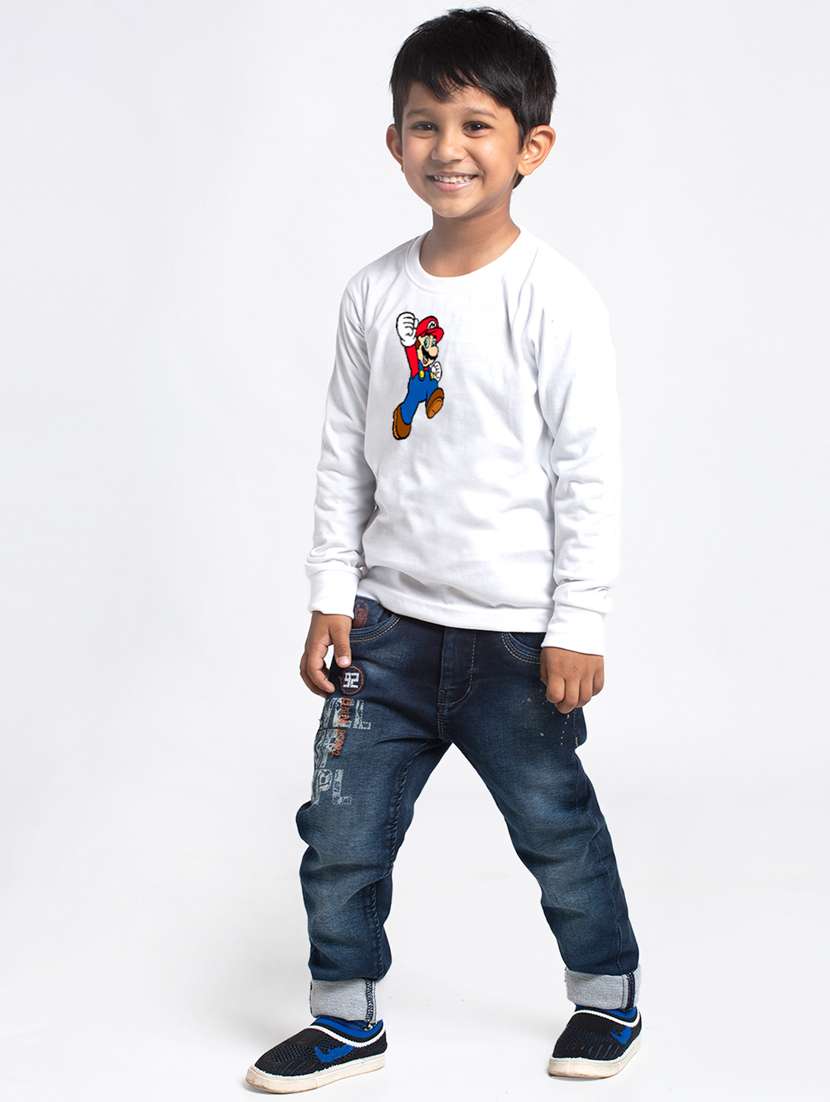 white cotton tshirt - 20853854 - Standard Image - 1