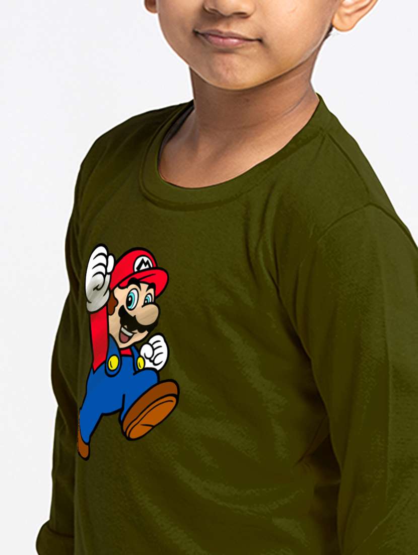olive cotton tshirt - 20853863 - Standard Image - 4