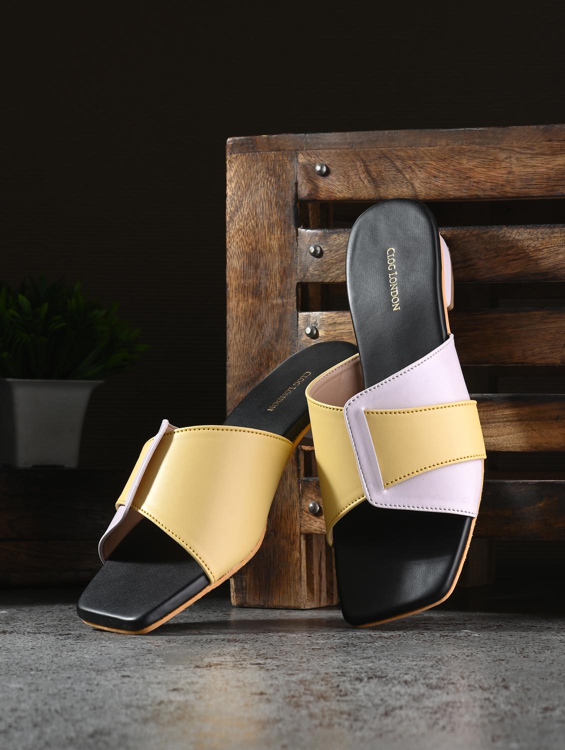 women slip on flats sandal