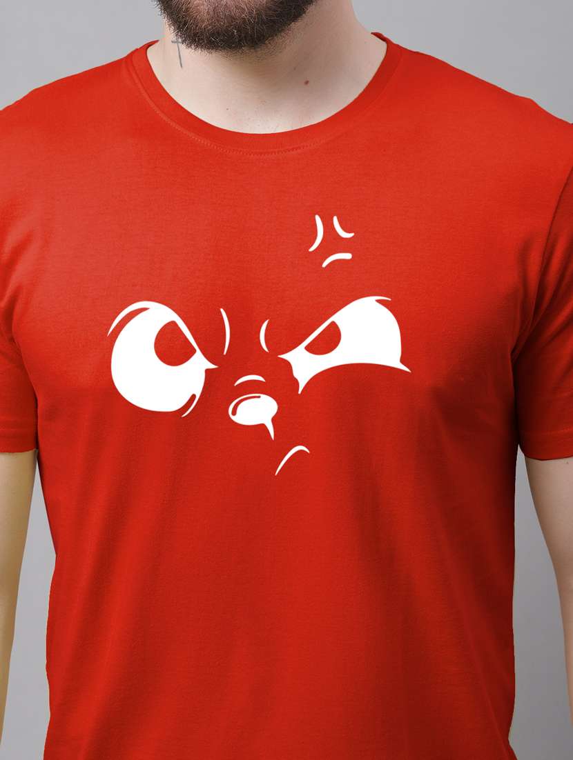 men graphic print round neck t-shirt - 20858081 - Standard Image - 4