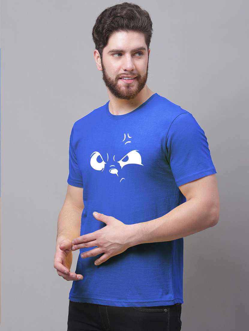men graphic round neck t-shirt - 20858087 - Standard Image - 1