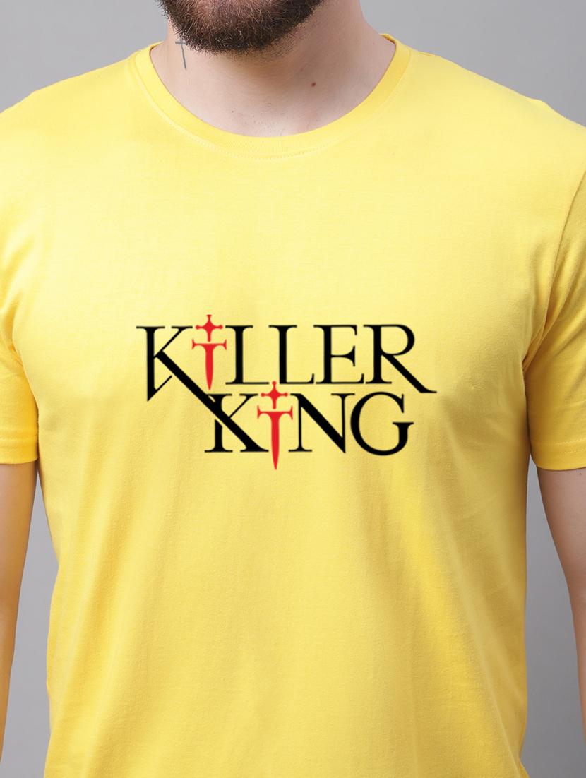 men typographic round neck t-shirt - 20858177 - Standard Image - 4