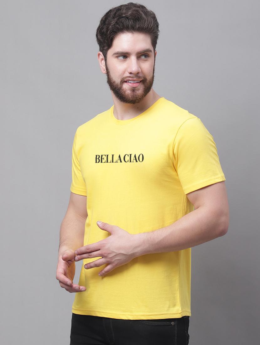 men typographic round neck t-shirt - 20858219 -  Standard Image - 1