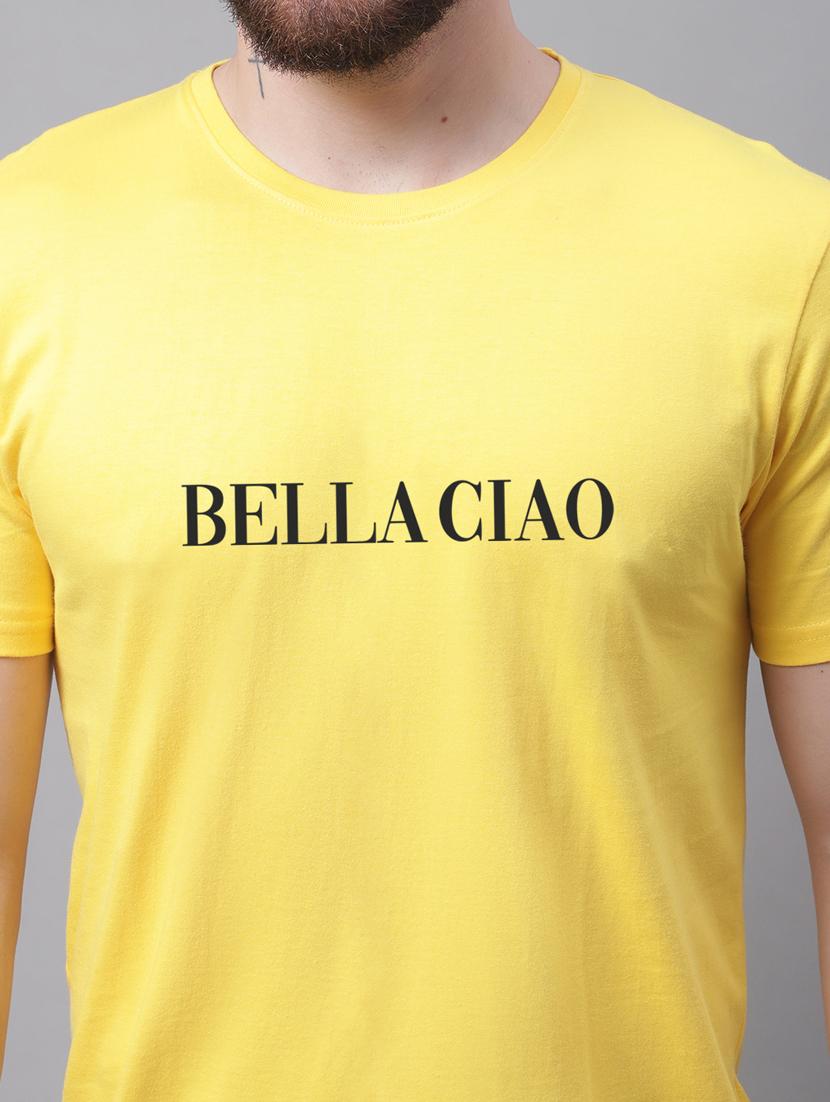 men typographic round neck t-shirt - 20858219 - Standard Image - 4