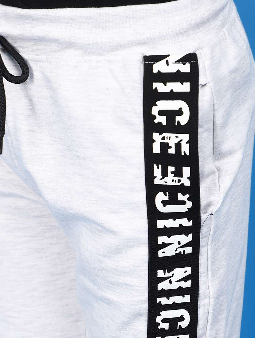 boys grey printed casual jogger - 20862812 -  Standard Image - 4