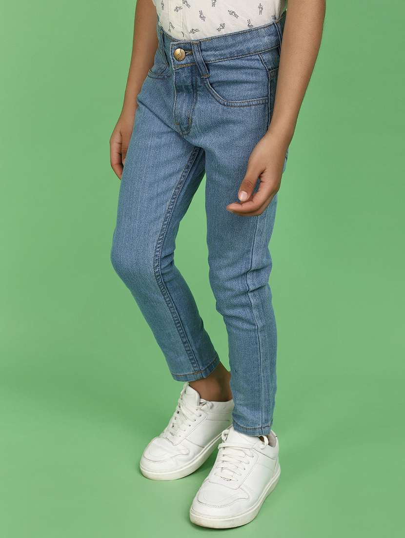 boys slim fit solid jean - 20862944 -  Standard Image - 1