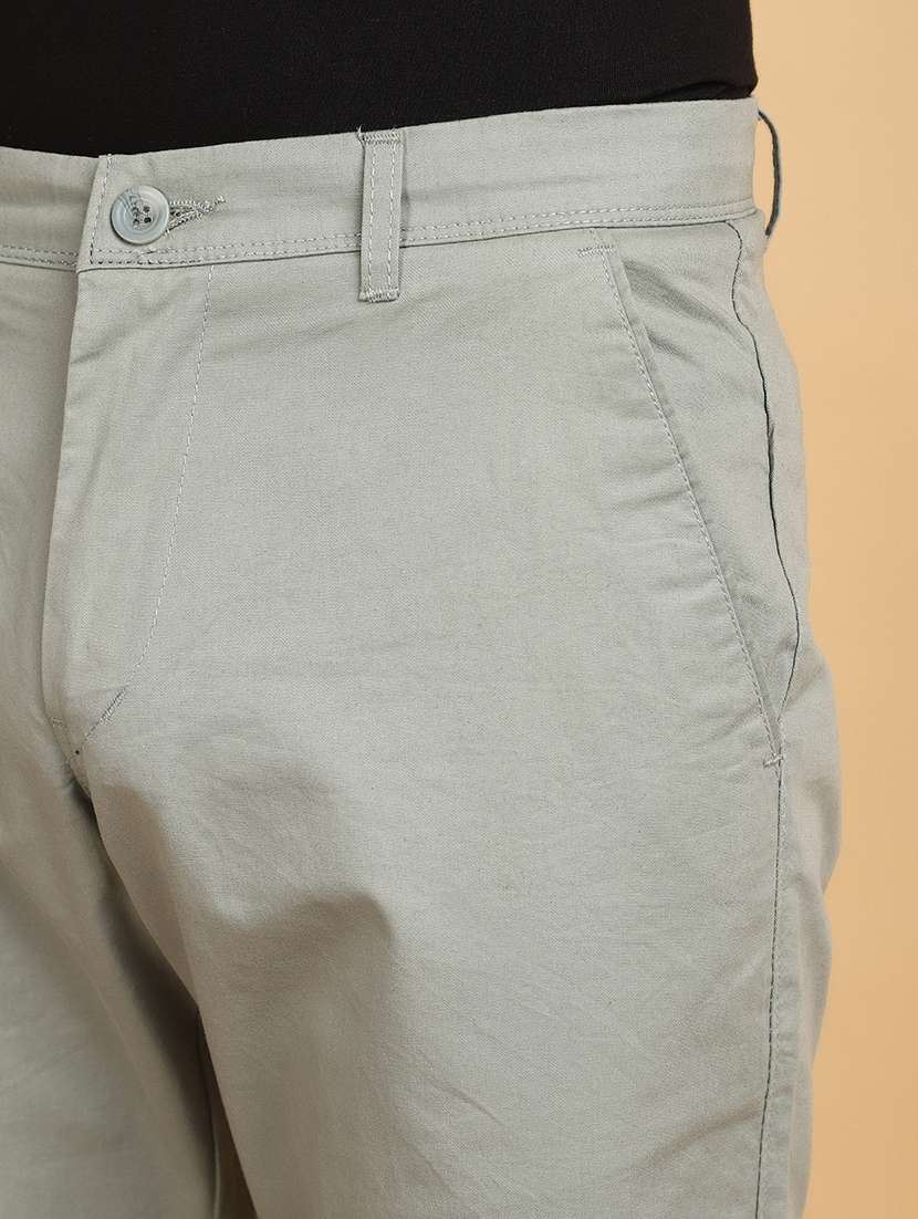 men cotton solids shorts - 20862964 -  Standard Image - 4