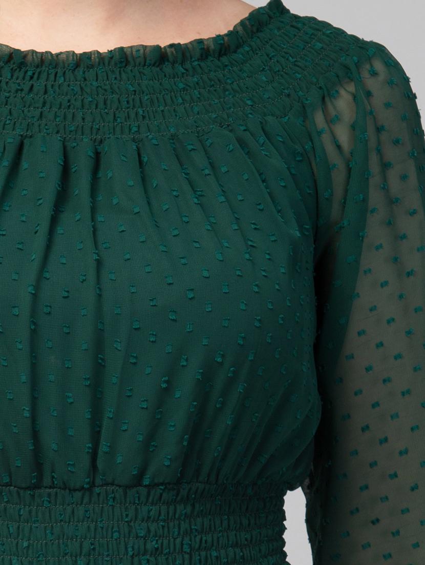 women green self-designed crop top - 20863102 - Standard Image - 4