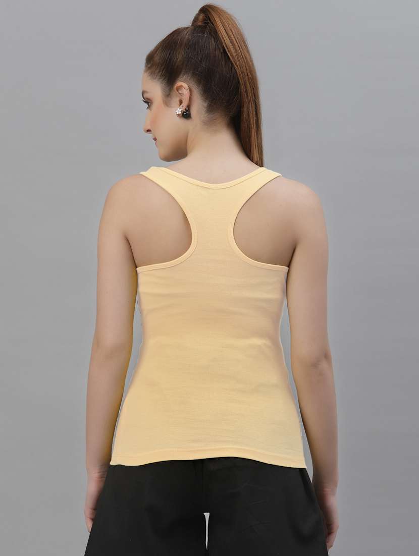 multi colored cotton tank  top - 20863720 -  Standard Image - 4