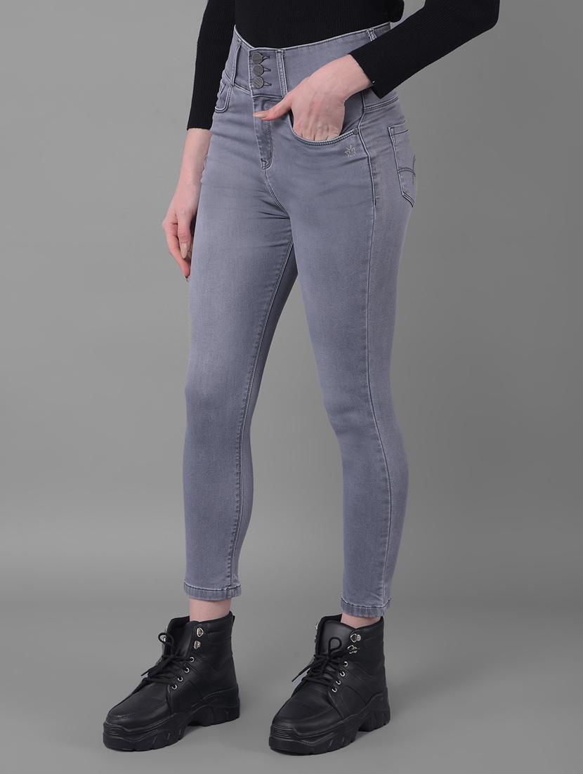 women plain skinny fit jean - 20864514 - Standard Image - 1