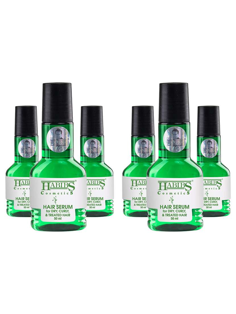 habibs hair serum dry curly & treated hairs for silky & smooth hair tames frizzy hair tangle free & frizz-free hair 50 ml  - 20871765 -  Zoom Image - 0