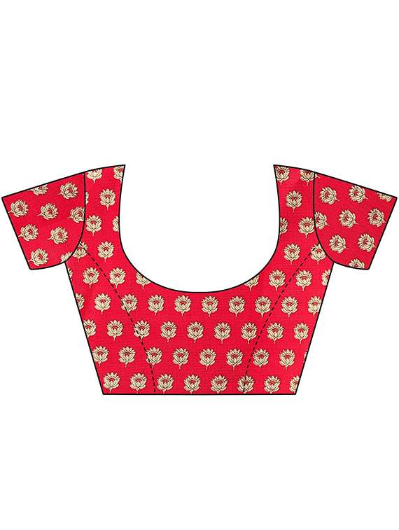 Women Self Design Bordered Saree With Blouse - 20873268 -  Standard Image - 1