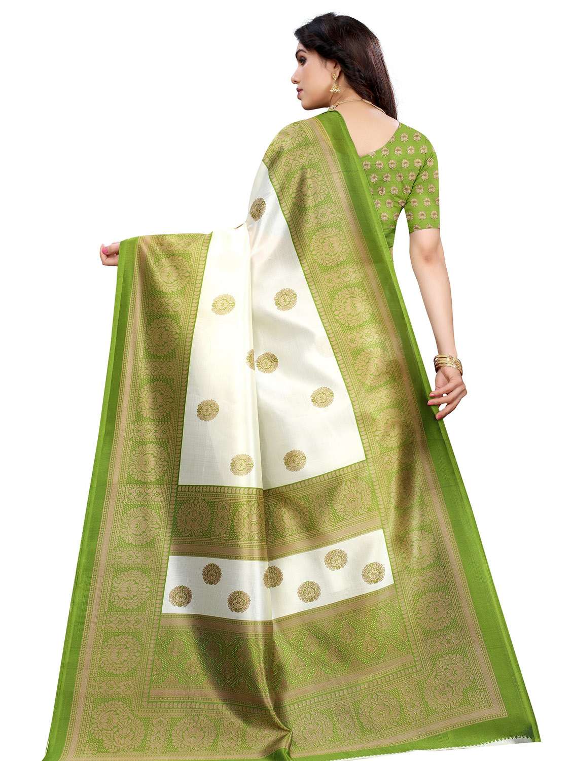 women self design mysore saree - 20873541 -  Standard Image - 1