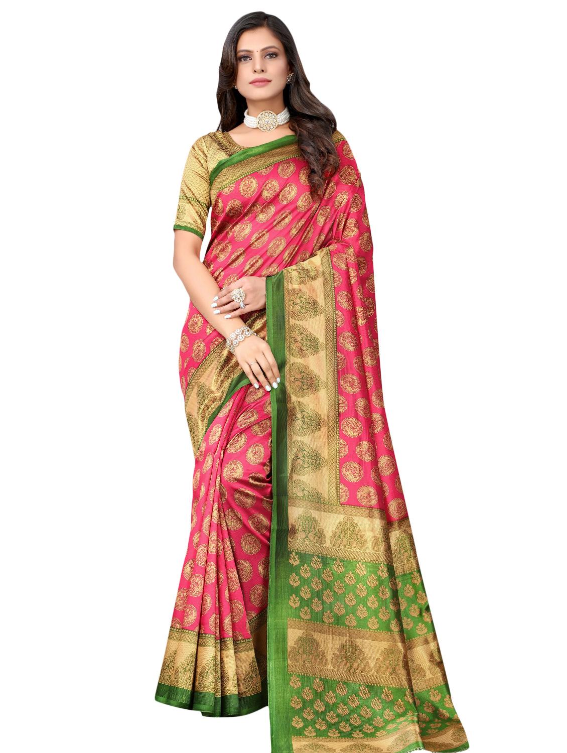 pack of 3 multi colored combo saree - 20875851 - Standard Image - 1