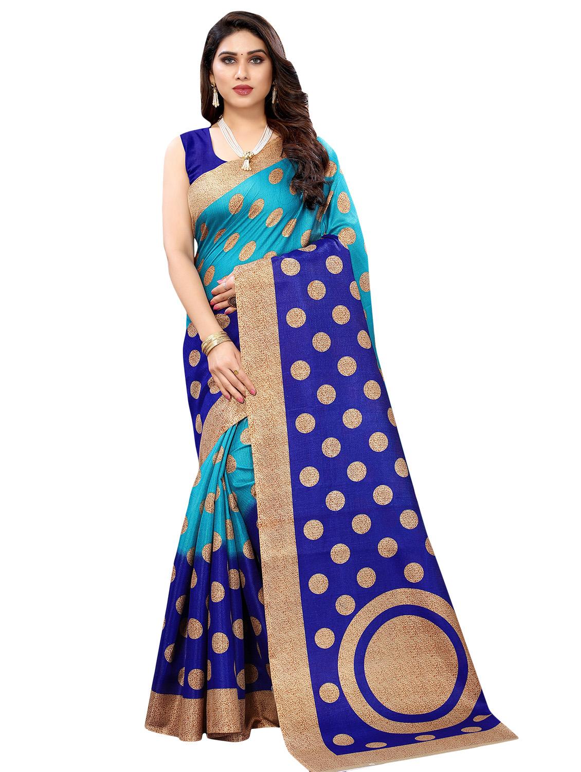 pack of 3 multi colored combo saree - 20875868 -  Standard Image - 1