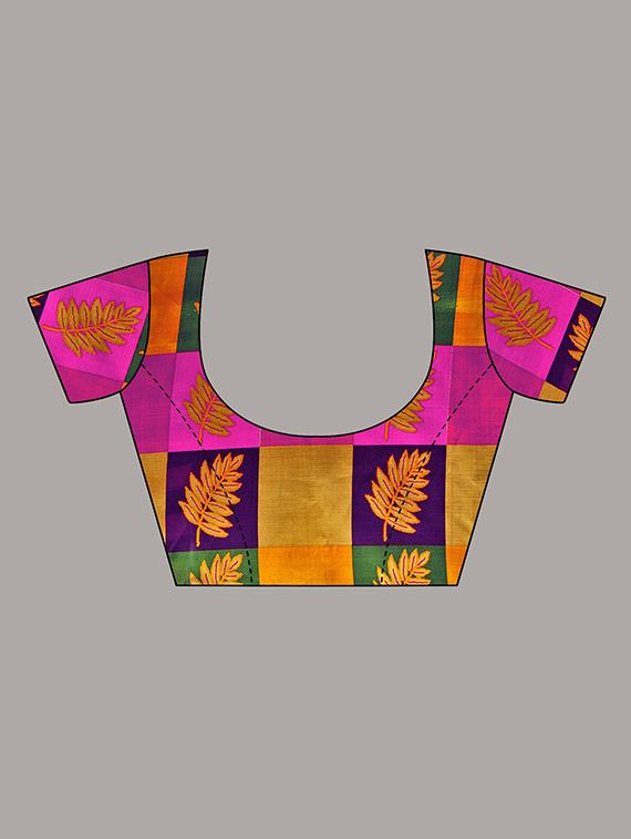 pack of 3 multi colored combo saree with blouse - 20875885 - Standard Image - 6