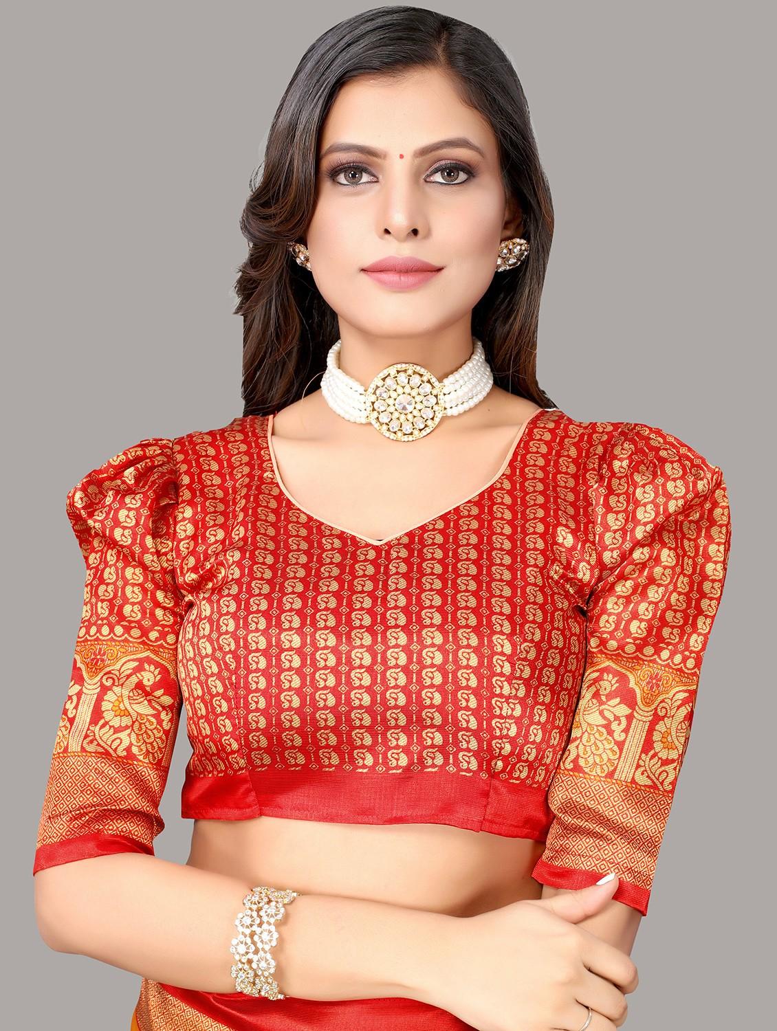 pack of 3 multi colored combos saree with blouse - 20875918 - Standard Image - 4