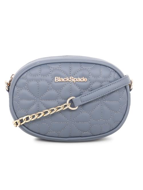light blue textured sling bag - 20876375 -  Standard Image - 0