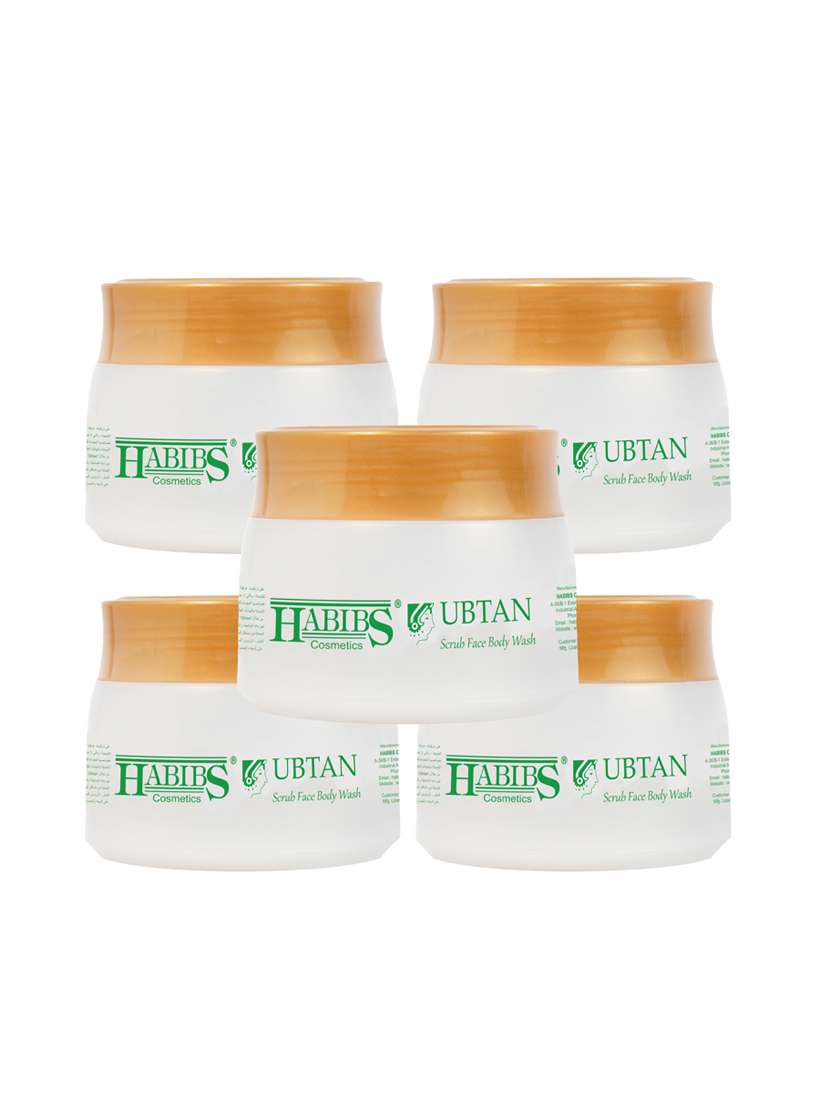 habibs bridal ubtan powder for skin radiance and tan removal enriched with basin powder orange peel powder 100gm