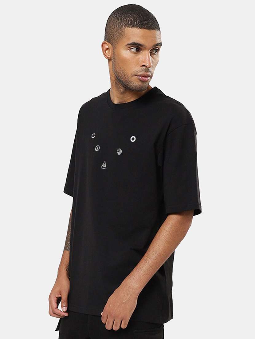 men printed round neck t-shirt - 20877067 - Standard Image - 1