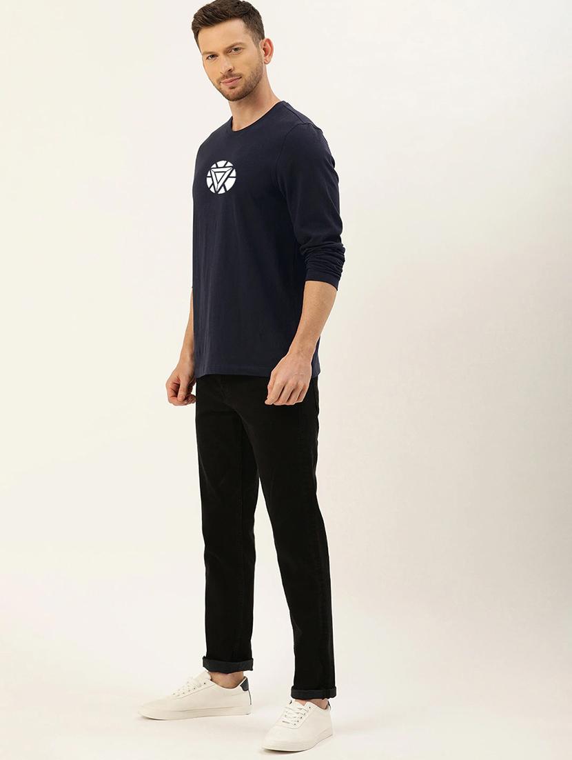 men pack of 2 printed t-shirts combo - 20877619 - Standard Image - 4