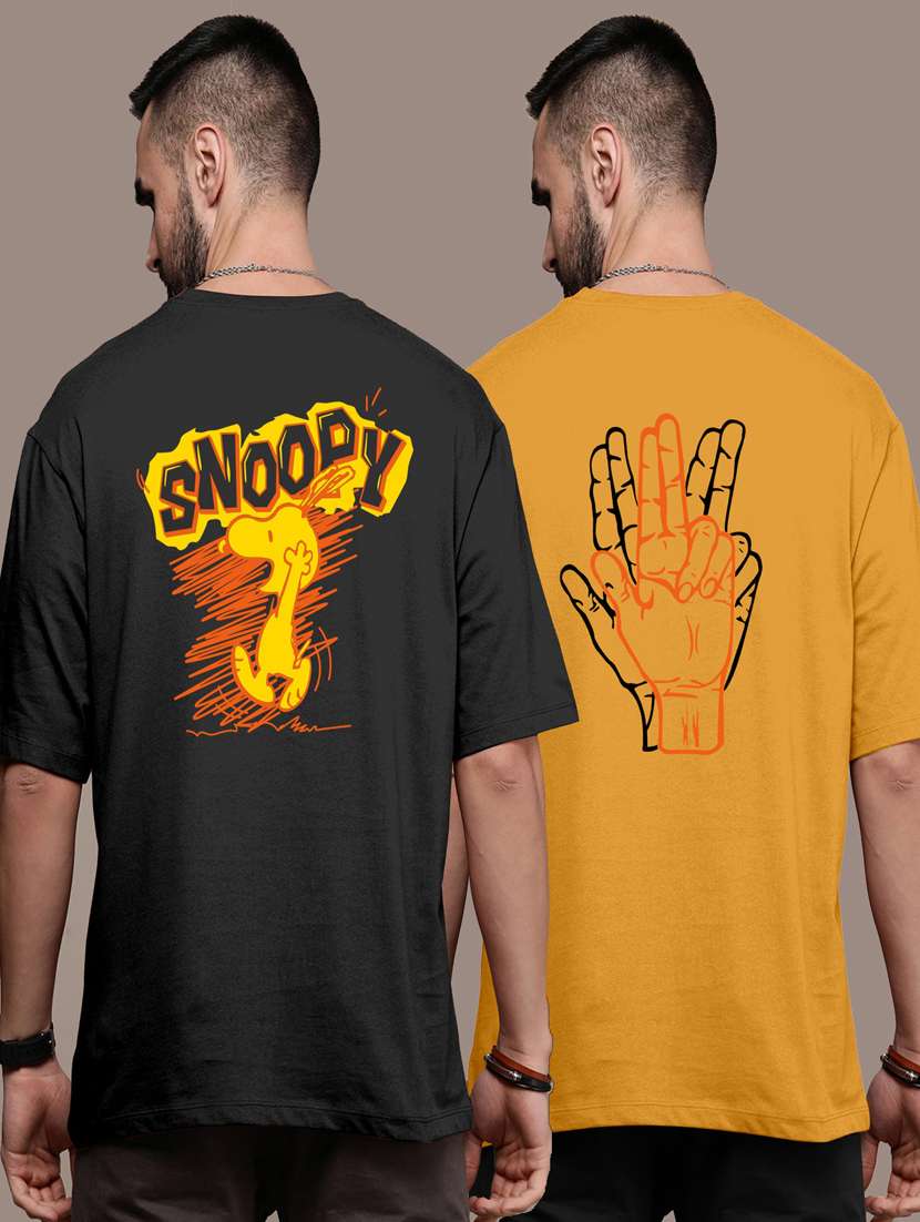 pack of 2 round neck combo t-shirt - 20878569 -  Standard Image - 1