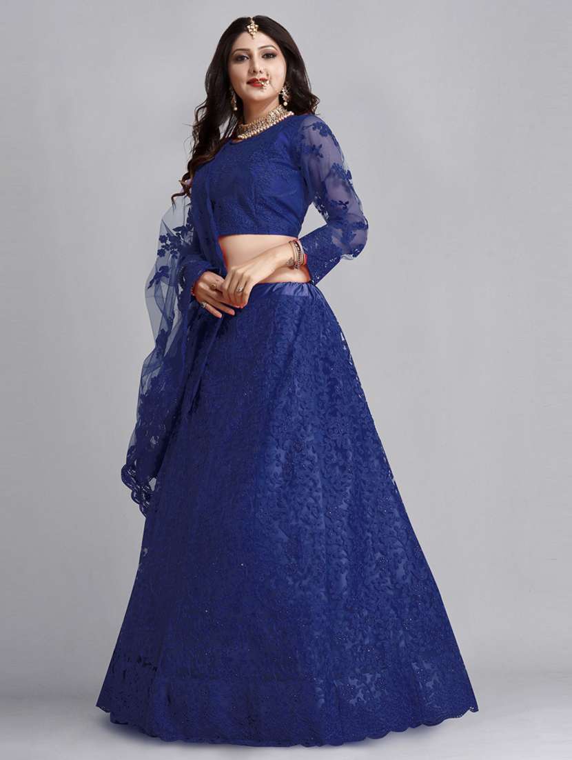 women embroidered lehenga choli with dupatta - 20878690 - Standard Image - 1