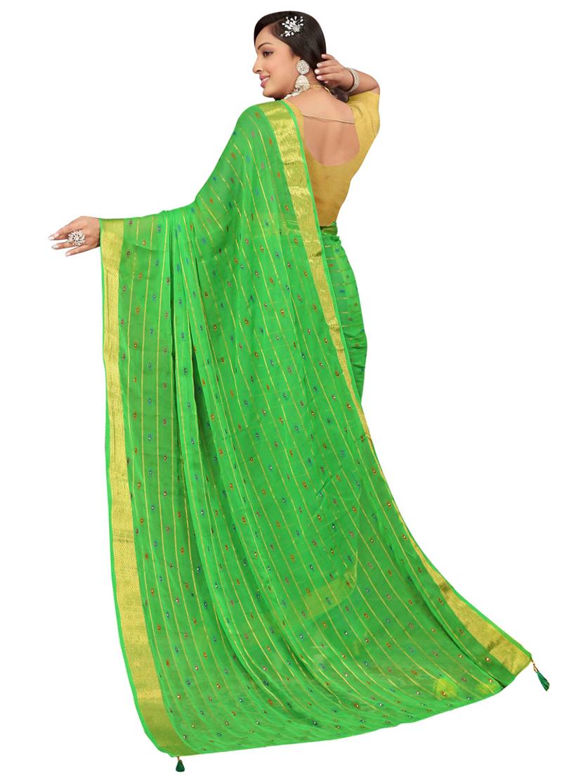 women self design bordered saree - 20879038 - Standard Image - 1