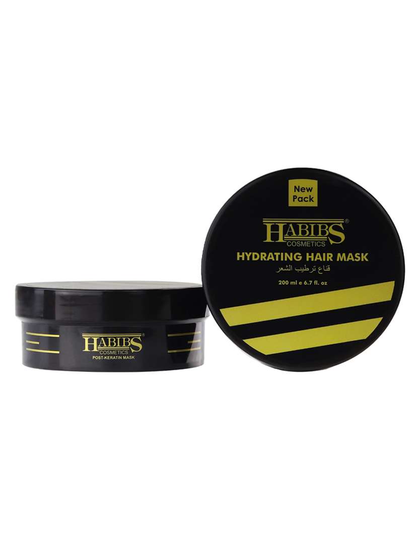 habibs post-keratin mask for volume boost and deep conditioner 200gm