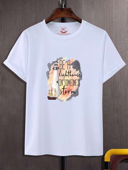 white polyester tshirt