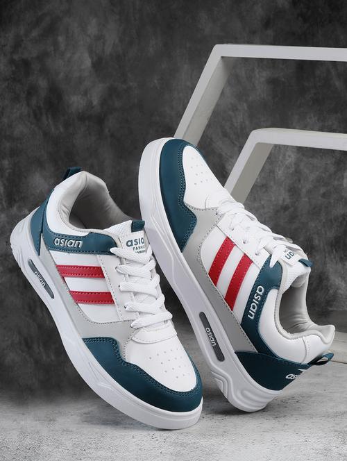 men color block lace up sneaker - 20884496 -  Standard Image - 0