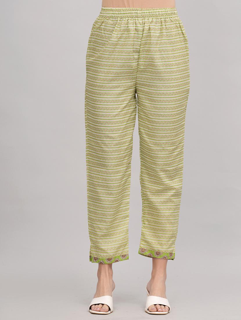 women green round neck kurta pant set with dupatta - 20884839 - Standard Image - 4