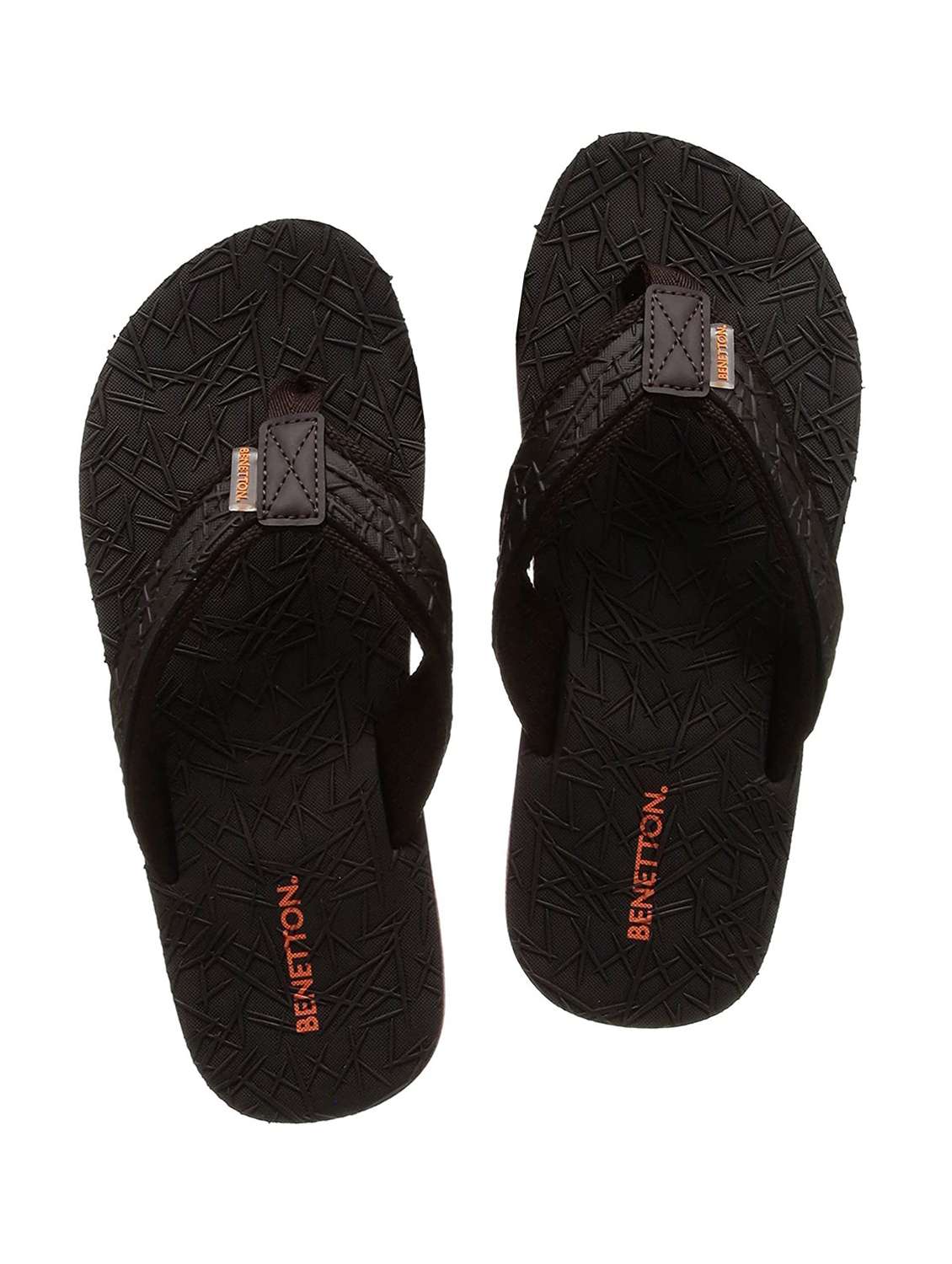 men black slip on flip flop - 20889253 - Zoom Image - 0