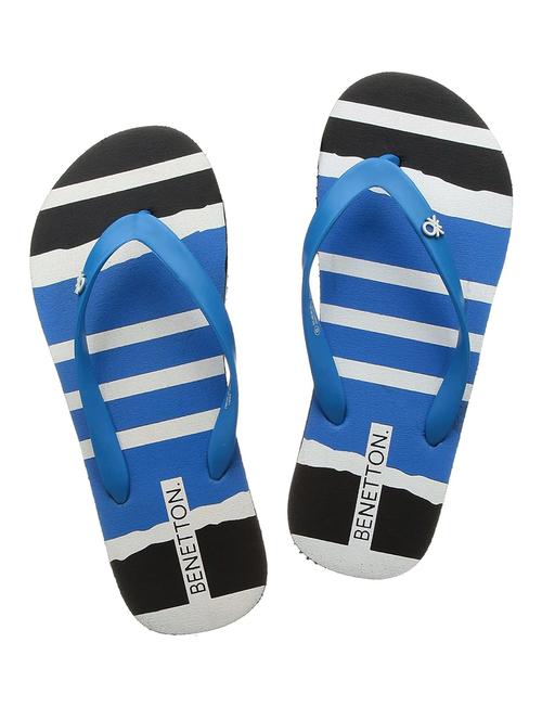 men blue slip on flip flop - 20889274 - Standard Image - 0