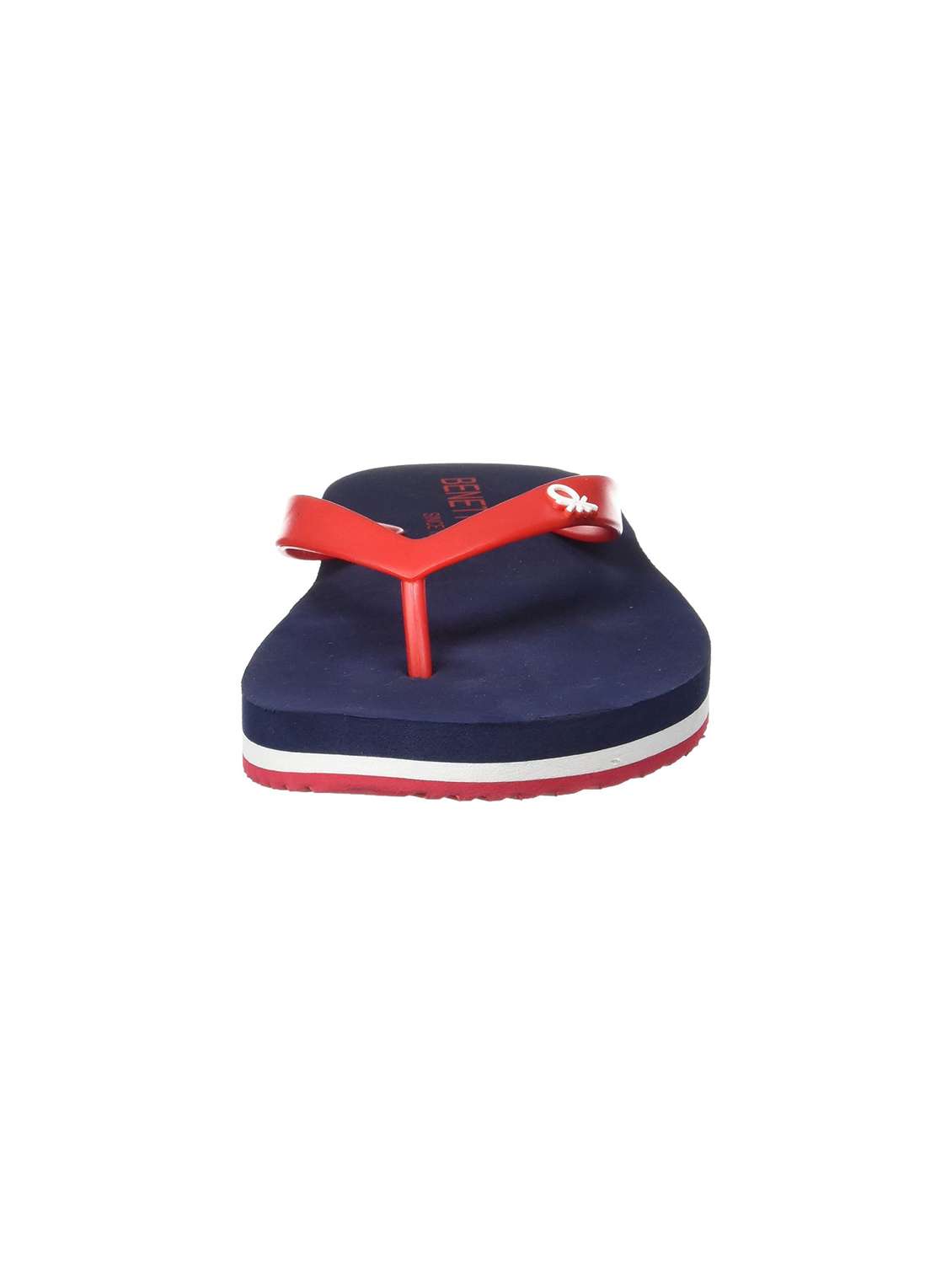 men navy blue slip on flip flop - 20889332 - Standard Image - 1