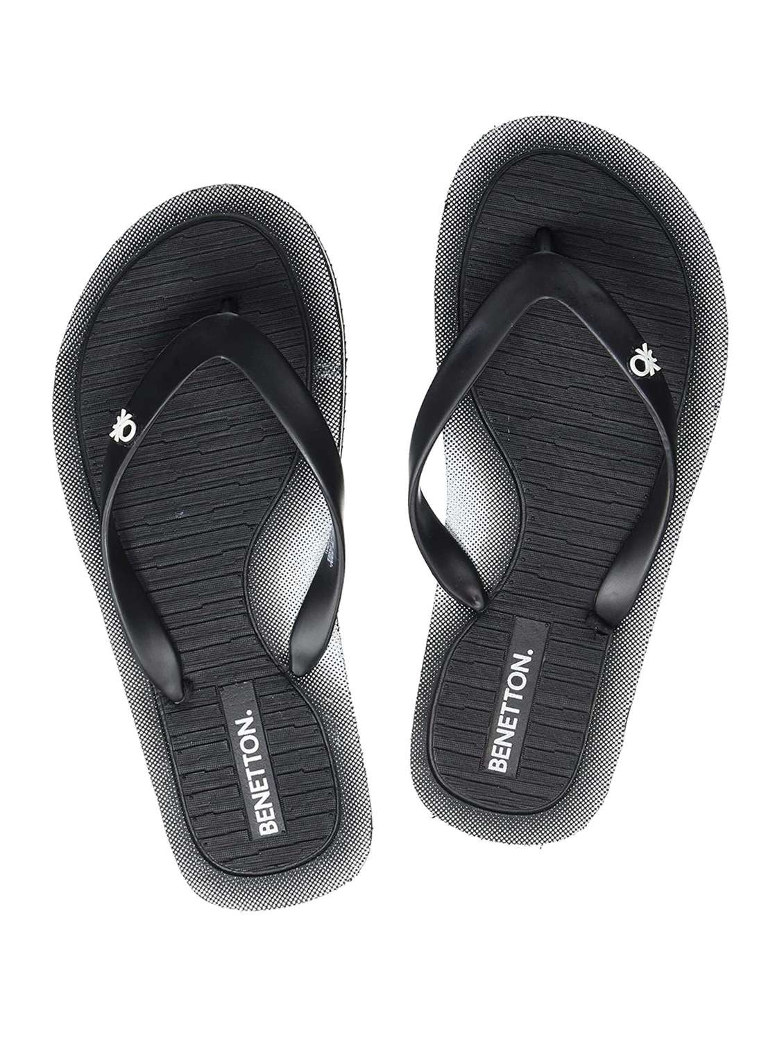 men black slip on flip flop - 20889336 -  Zoom Image - 0