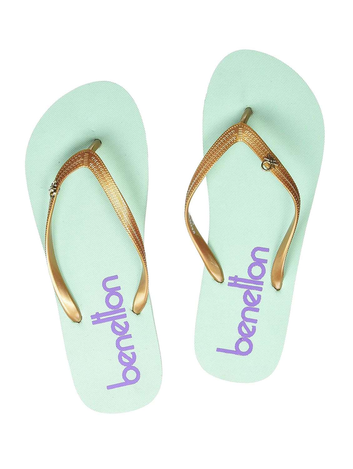 women textured flip flop