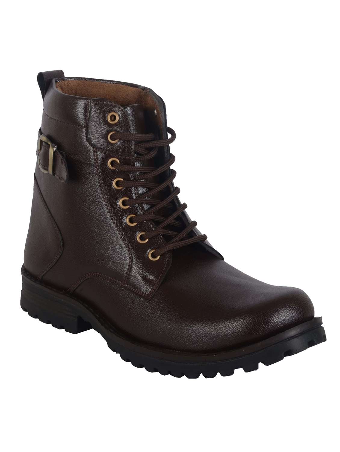 men brown lace up boots - 20893555 - Zoom Image - 0