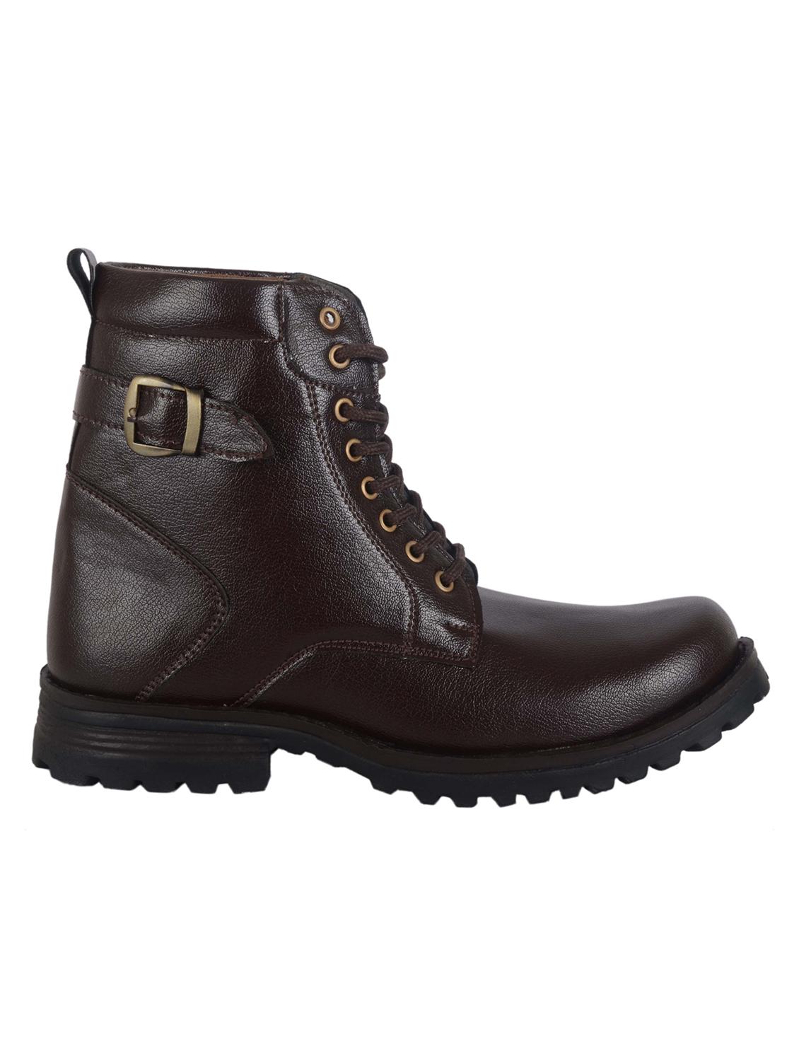 men brown lace up boots - 20893555 - Standard Image - 1