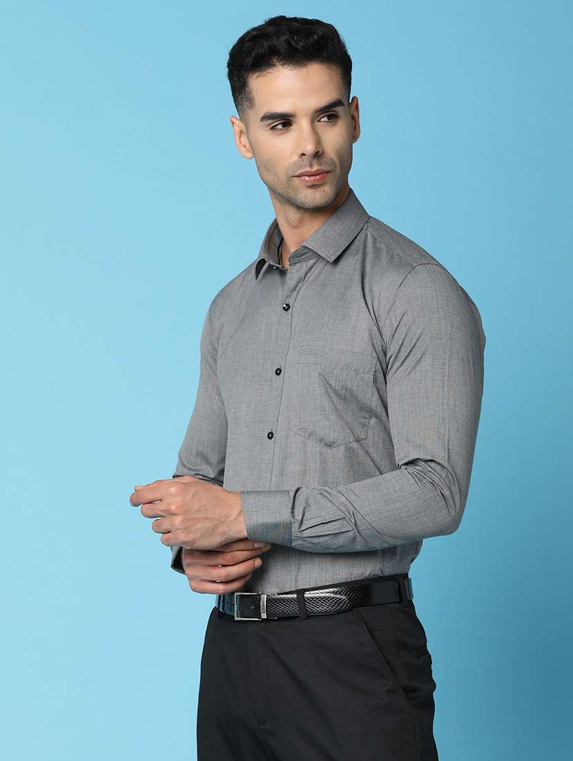 men collared long sleeve formal shirt - 20893857 -  Standard Image - 1