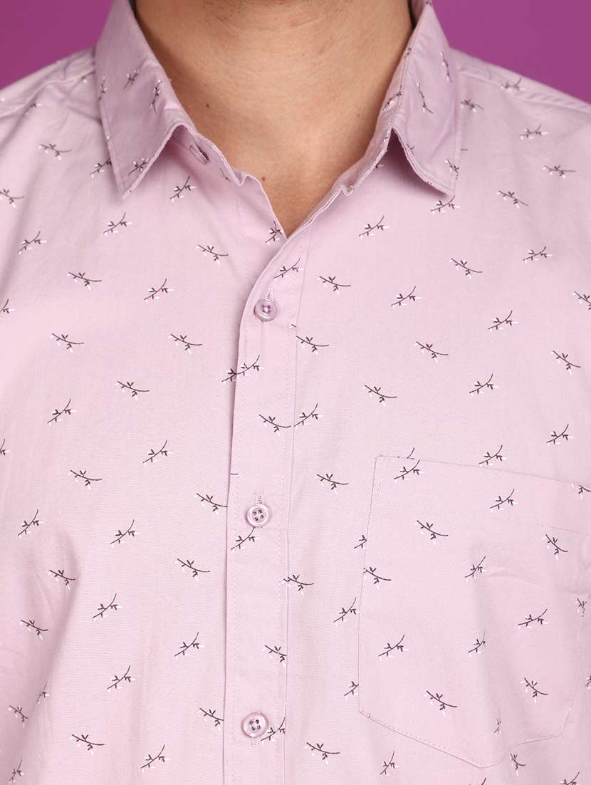 pink cotton casual shirt - 20893974 -  Standard Image - 4