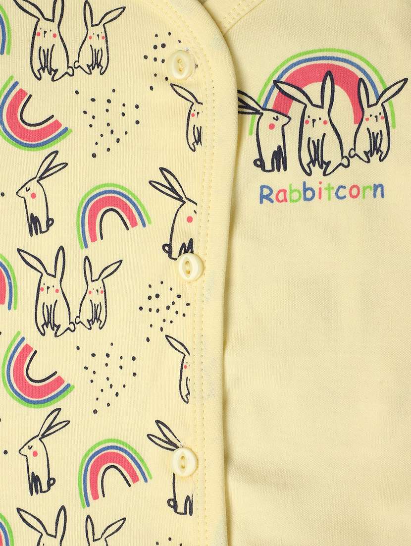 boys round neck set of 2 printed shorts set - 20893989 -  Standard Image - 4