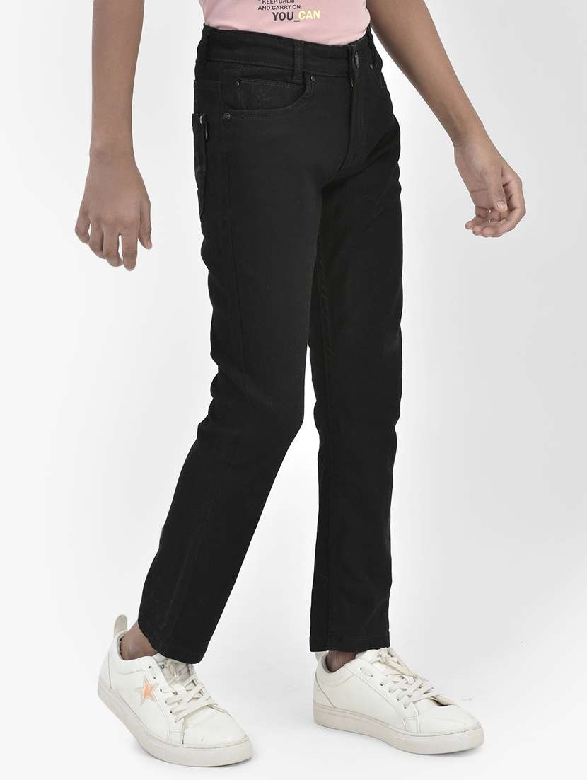 boys mid rise denim jeans - 20894947 -  Standard Image - 1