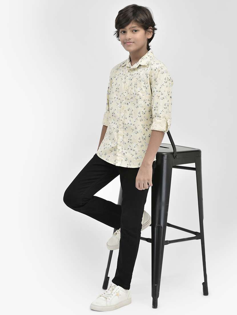 boys' floral printed regular shirt - 20894968 -  Standard Image - 4