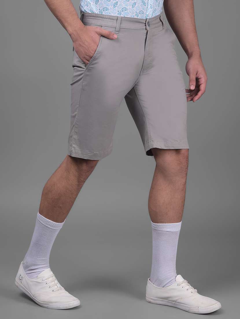 men mid rise cotton bermuda shorts - 20895252 - Standard Image - 1
