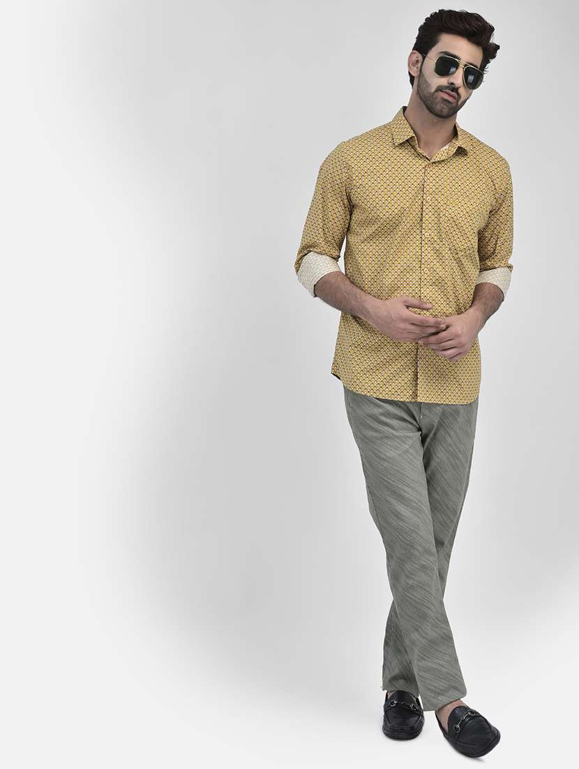 men mid rise chinos casual trouser - 20895274 -  Standard Image - 4